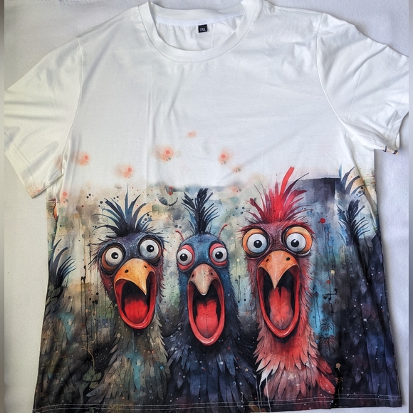 Funny Chicken Shirt - Picture 1 of 4